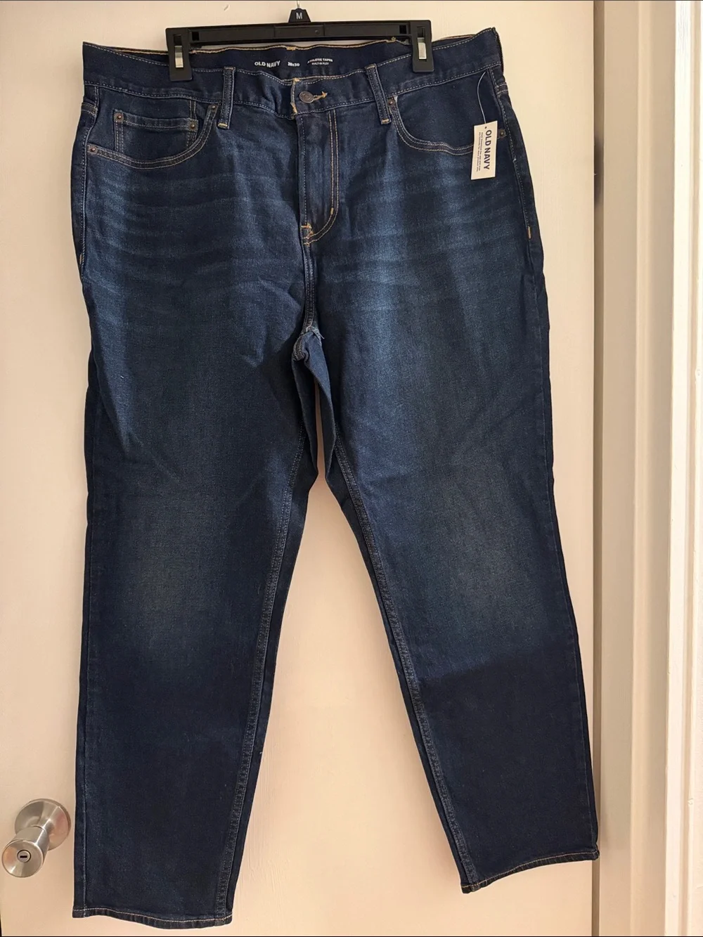 Old Navy Men’s Dark Indigo Straight Jeans
